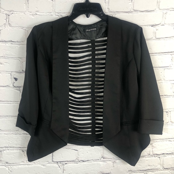 foreign exchange: Black Blazer  Size:(S) - Picture 7 of 13